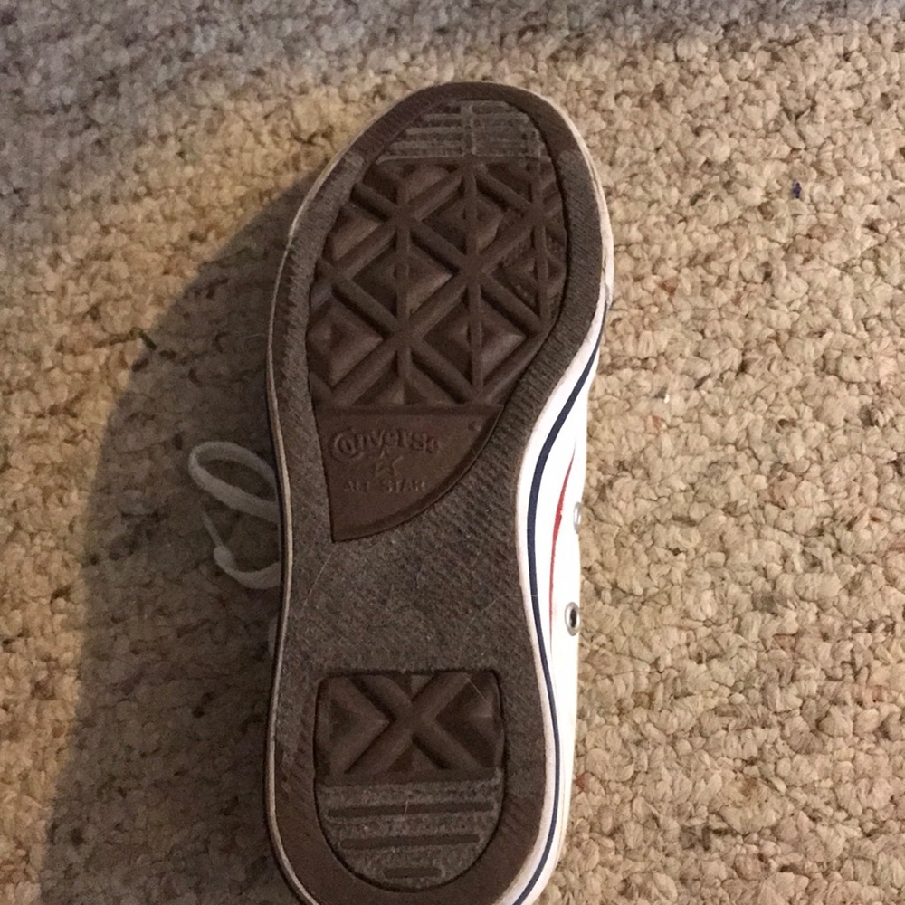 All white Converses - Picture 7 of 7